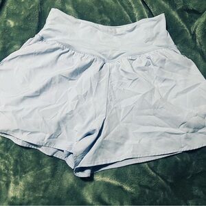 🌻Baggy Light Blue Women's Shorts with spandex shorts underneath 🌻